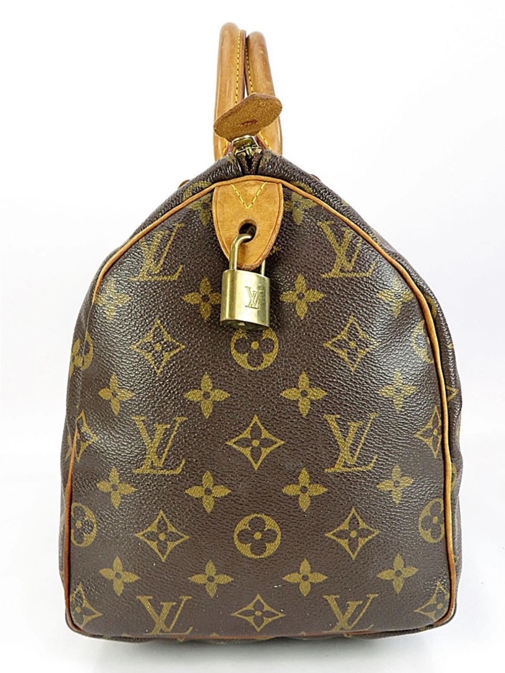 Louis Vuitton Monogram Canvas Speedy Handbag 30 - Picture 3 of 15